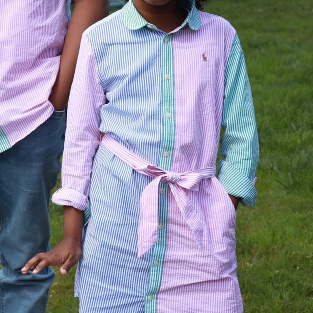 Polo by Ralph Lauren Multicolor Striped Shirt Dress